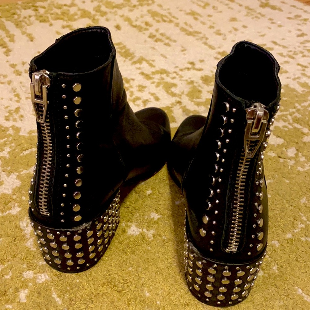 Dolce vita studded leather booties.